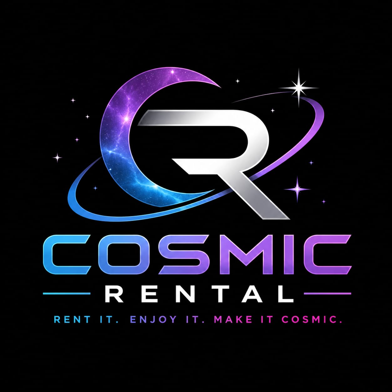 Cosmic Rental logo